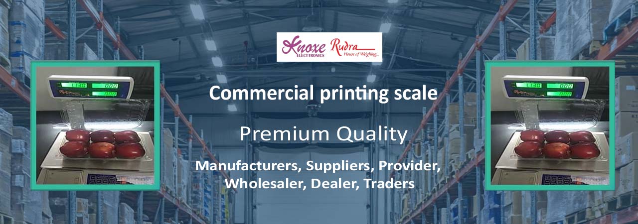Commercial printing scale