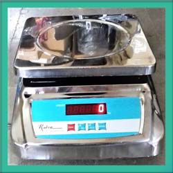 Grocery shop weight machine