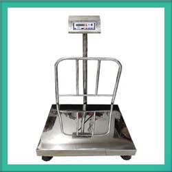 Ss platform weighting machine