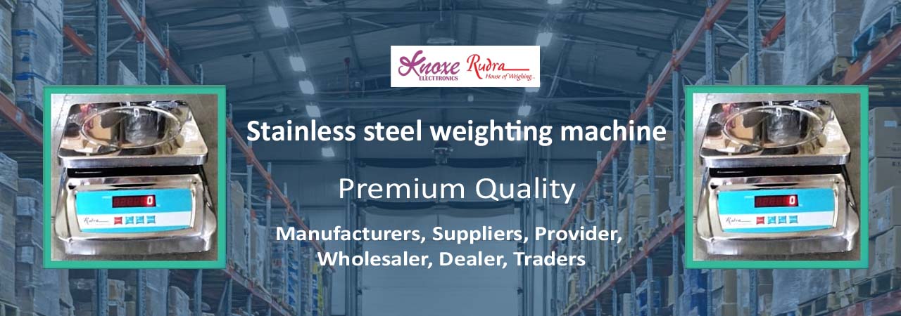 Stainless steel weighting machine
